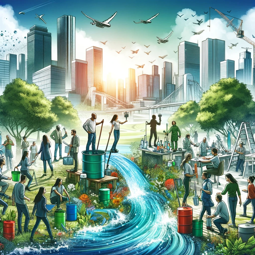 Eco-Warriors Unite: Waste Water Supply in Urban Sustainability